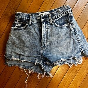 Abercrombie & Fitch Light Blue Curve Love Jeans